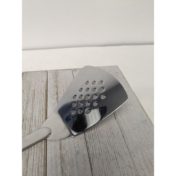 Oneida Slotted Spatula Holes 13” Stainless Steel #1 - Picture 2 of 8